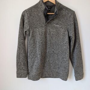 Eddie-bauer Men's 1/4 Snap Button Pullover Fleece